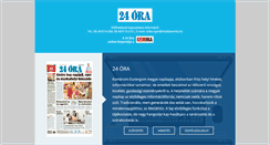 Desktop Screenshot of 24ora.hu